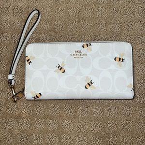 COACH BUMBLE BEE WALLET